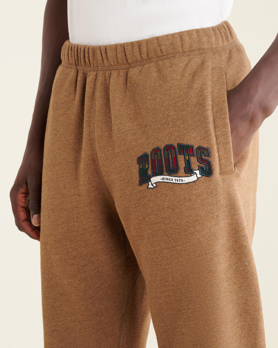 Plaid Applique Sweatpant