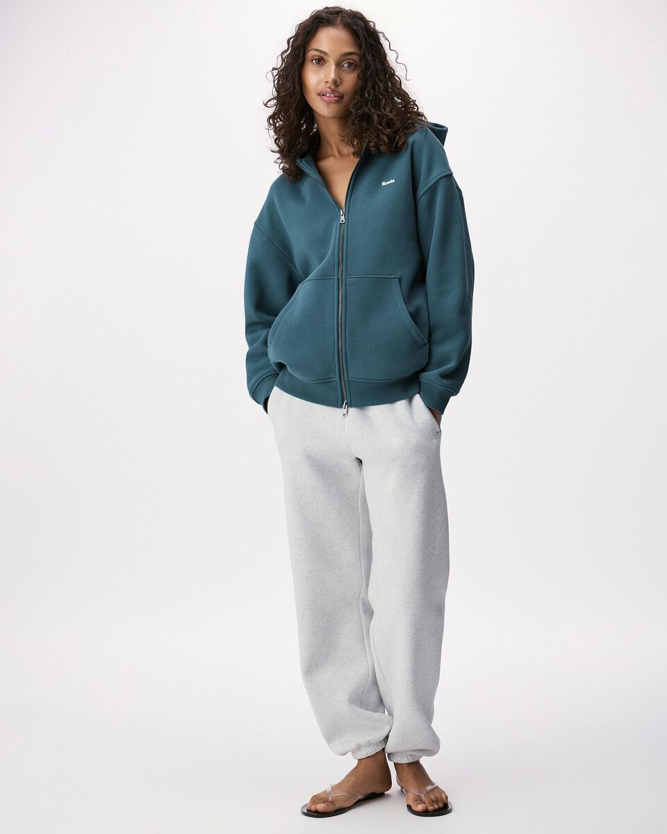 Cloud Long Full Zip Hoodie