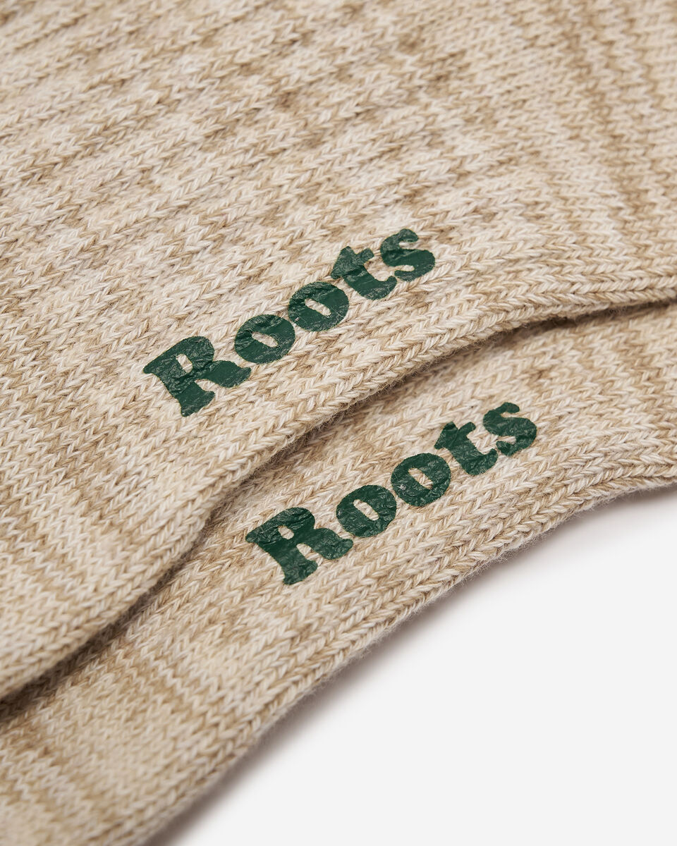 Chaussettes hautes en coton héritage Roots pour adultes