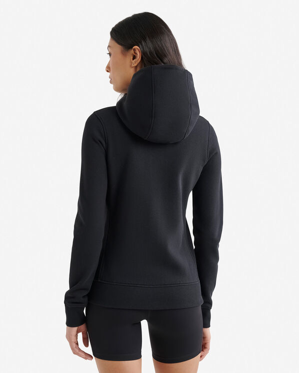 Chandail &agrave; capuchon et glissi&egrave;re ajust&eacute; en coton bio Cooper