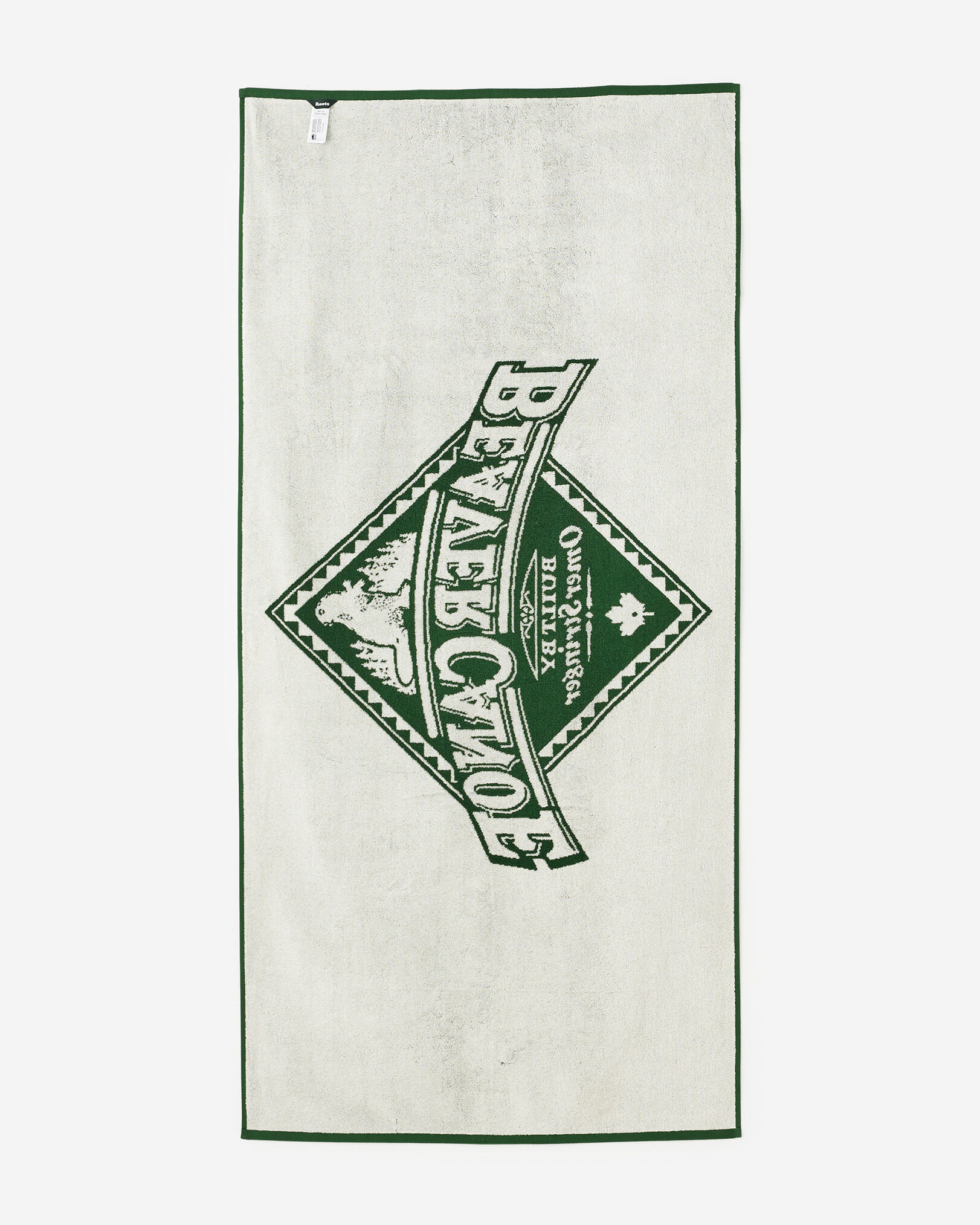 Beaver Canoe Beach Towel