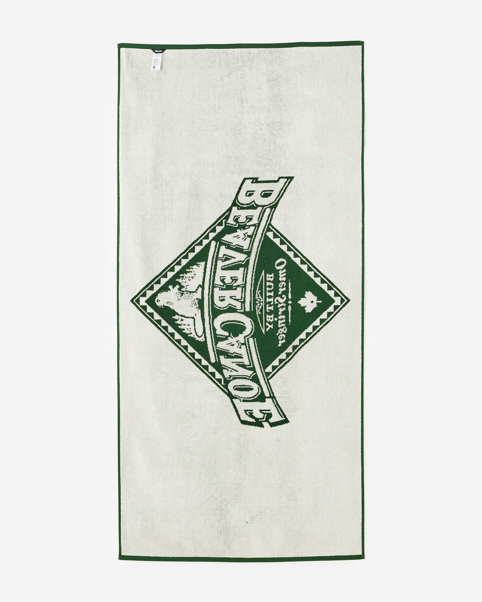 Beaver Canoe Beach Towel