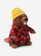 Park Plaid Beaver Stuffie