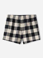Womens Park Plaid Pajama Short
