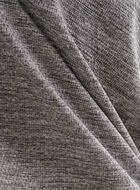 Chandail sport textur&eacute; &agrave; capuchon et glissi&egrave;re 