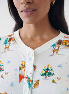 Womens Winter Wonderland Pajama Onesie