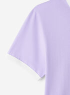 T-shirt &agrave; bordures contrastantes en coton bio Cooper pour femme