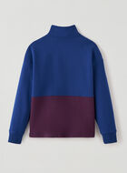 Boys Active Relaxed Half Zip Stein
