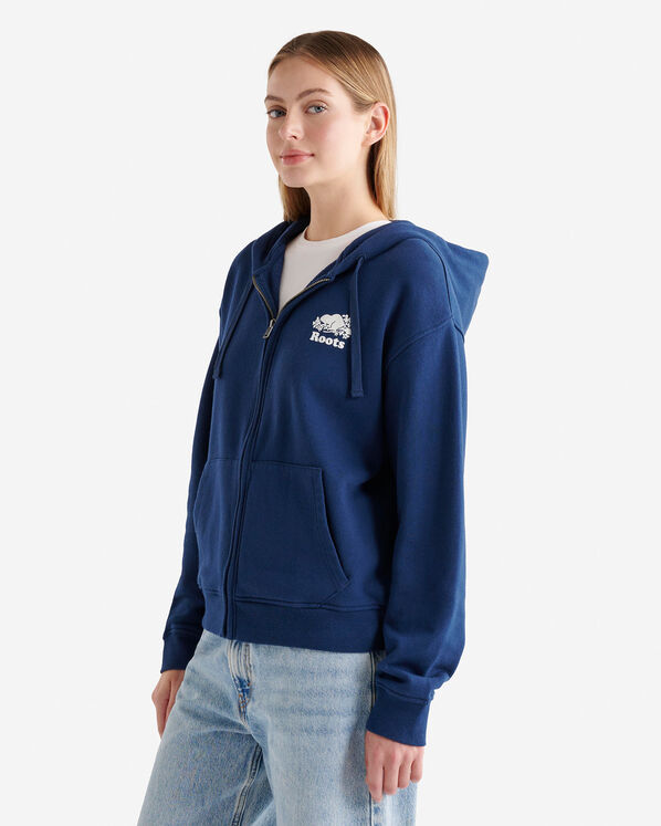 Organic Original Relaxed Full Zip Hoodie Organic Original Relaxed Full Zip Hoodie