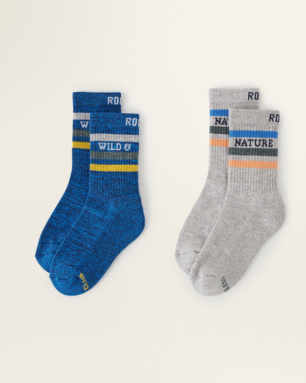 Kid Message Sock 2 Pack