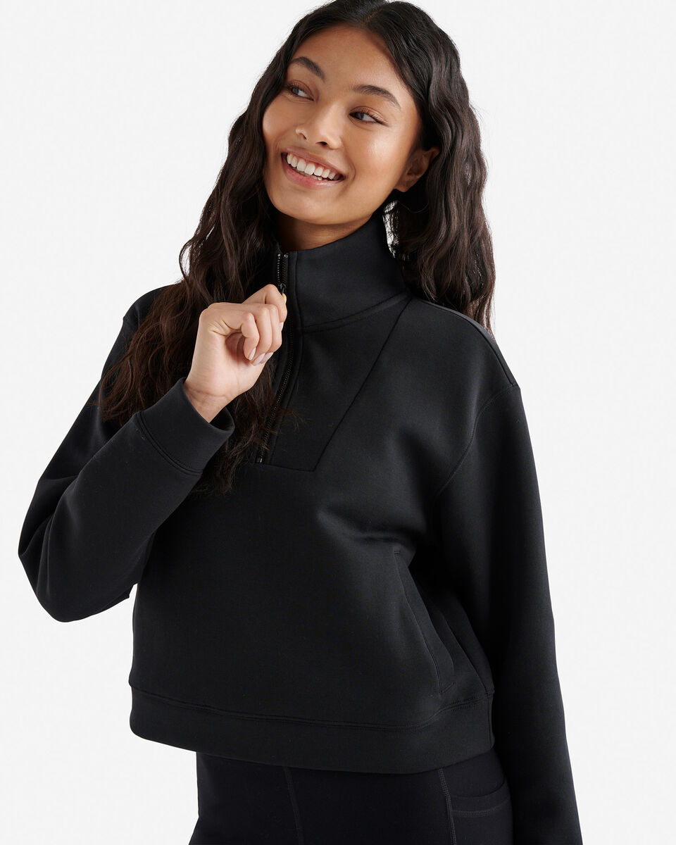 Recover Essential Interlock Half Zip Top