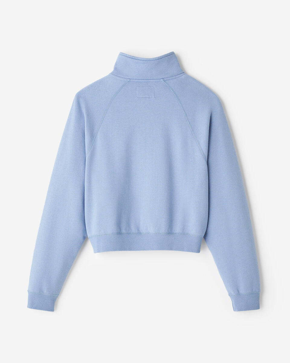 Chandail à demi-glissière en coton bio Cooper 