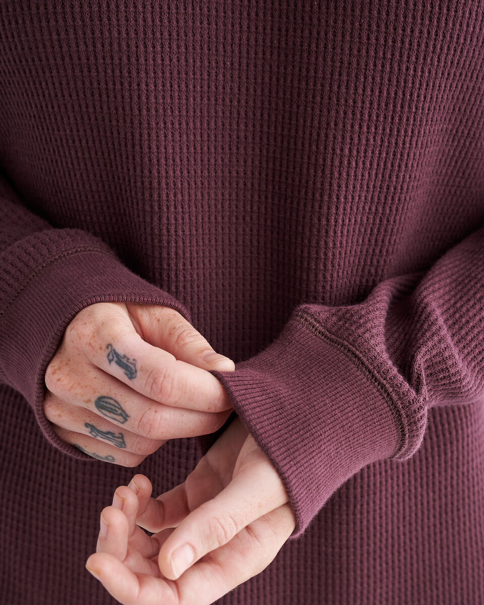 Waffle Long Sleeve Top
