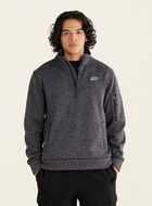 Sweater Fleece Zip Stein