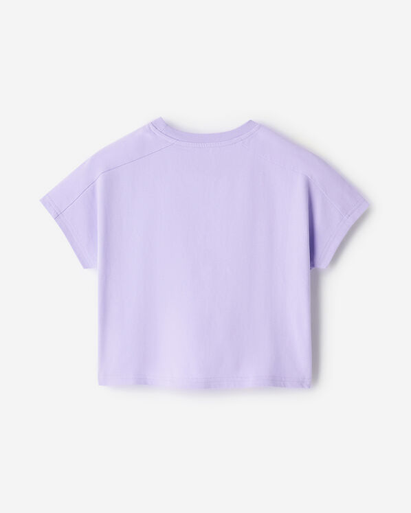 T-shirt ample en molleton Nuage estival pour fille