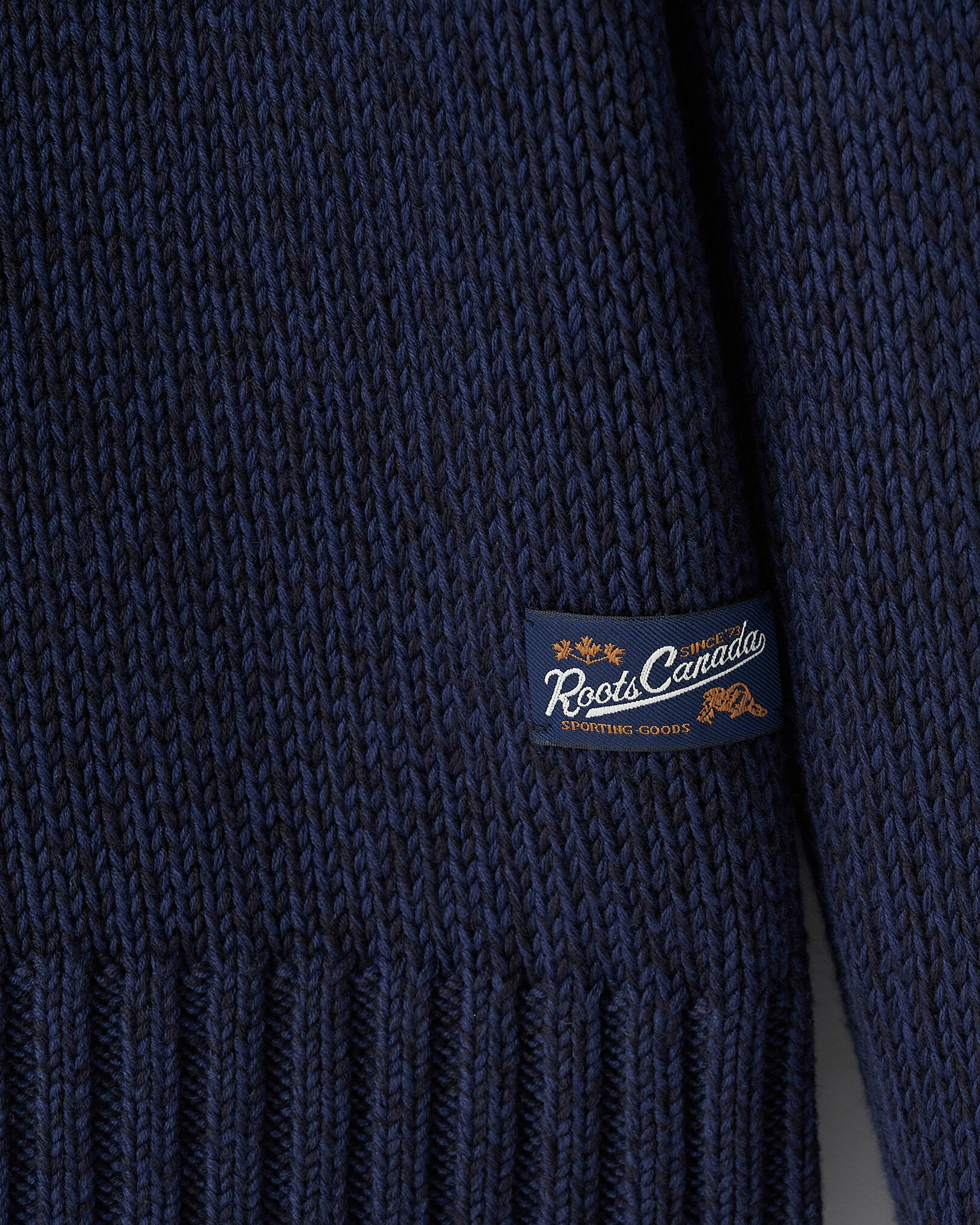 Robson Relaxed Half Zip Stein Sweater