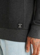 Stretch Waffle Long Sleeve Crew Top