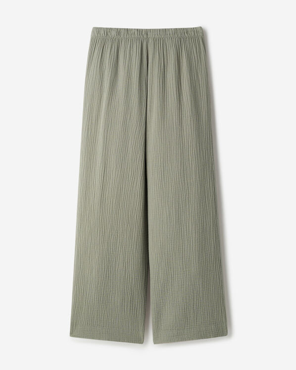Isla Cotton Wide Leg Pant