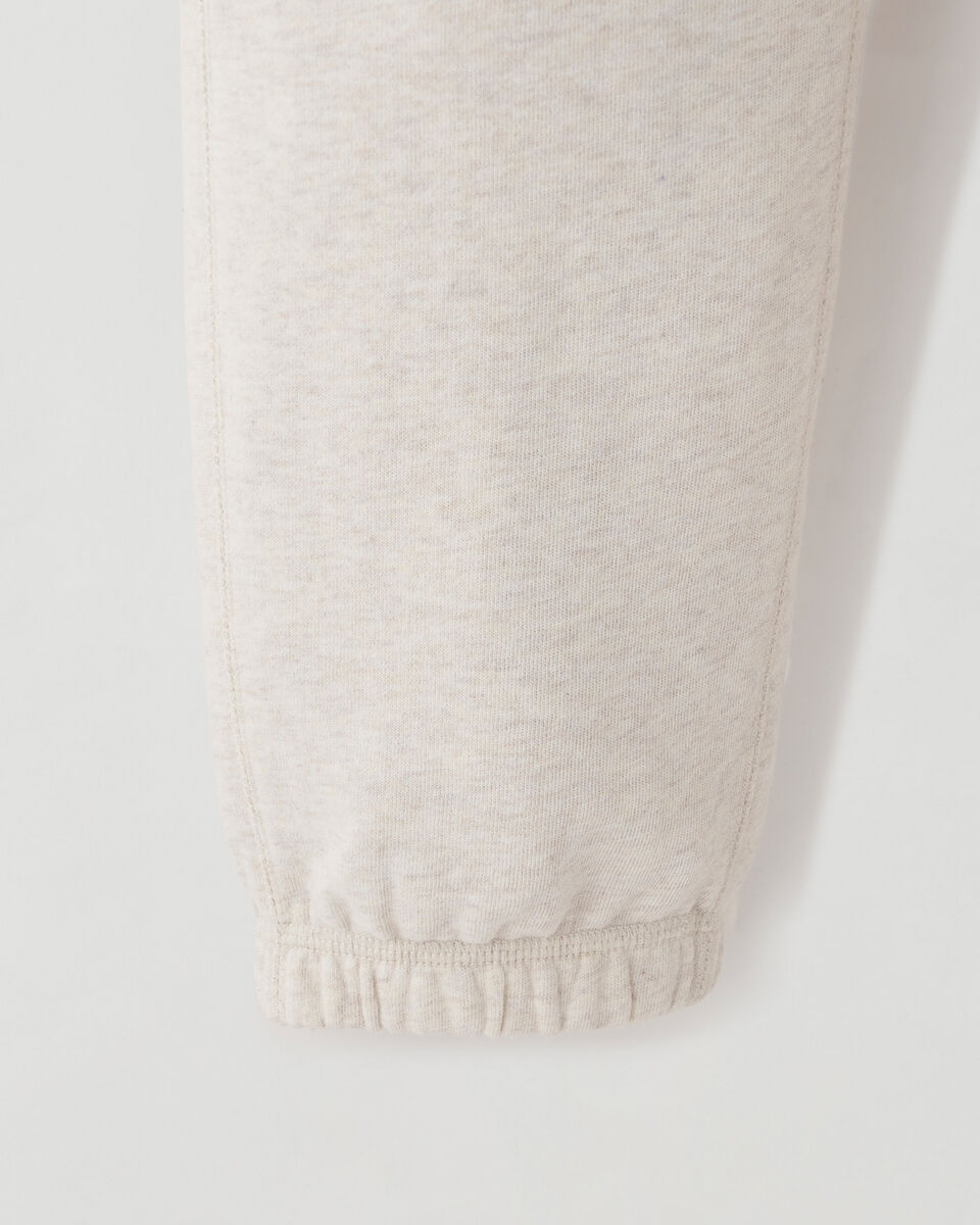 Pantalon en molleton de coton bio à taille haute Cooper