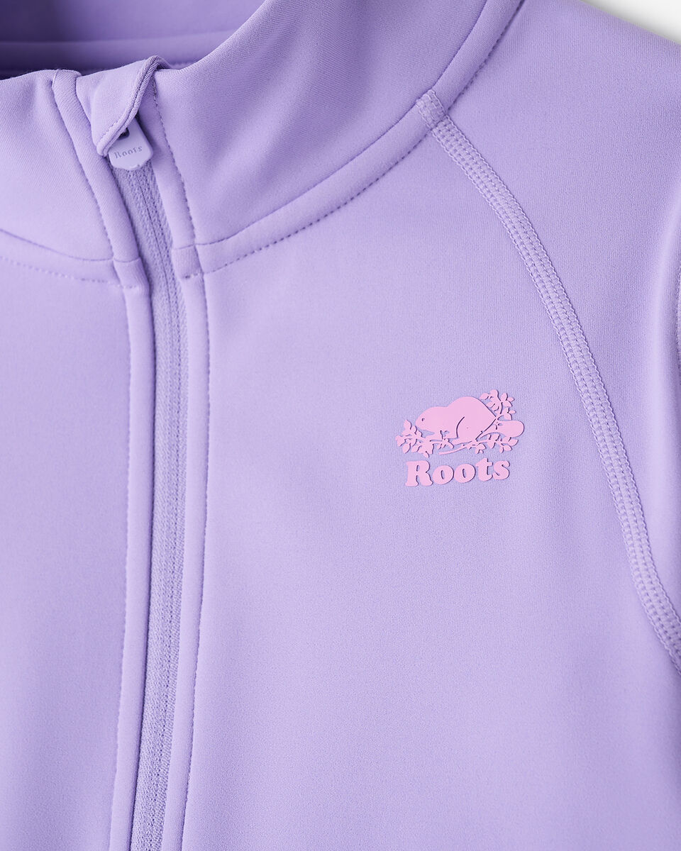 Girls Active Warm Track Jacket