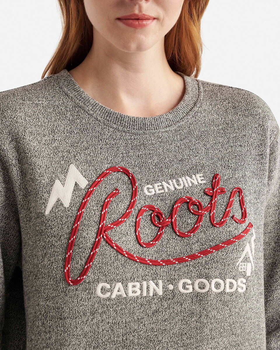 Chandail à col rond en molleton Cabane