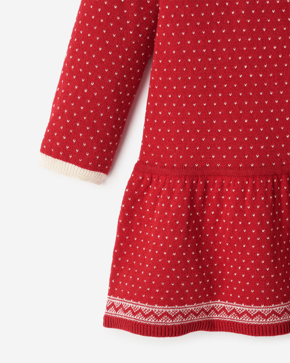 Baby Cabin Fair Isle Sweater Dress