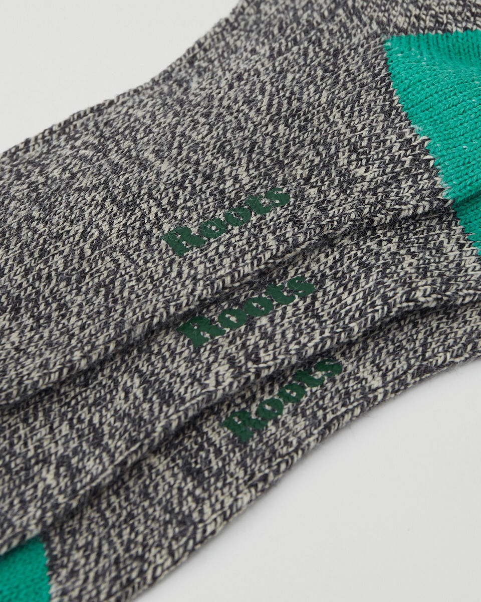 Mens Roots Pop Cabin Sock 3 Pack