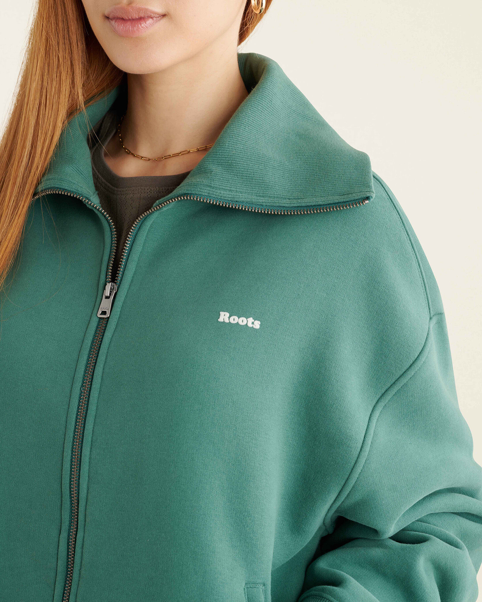 Full zip track jacket shop