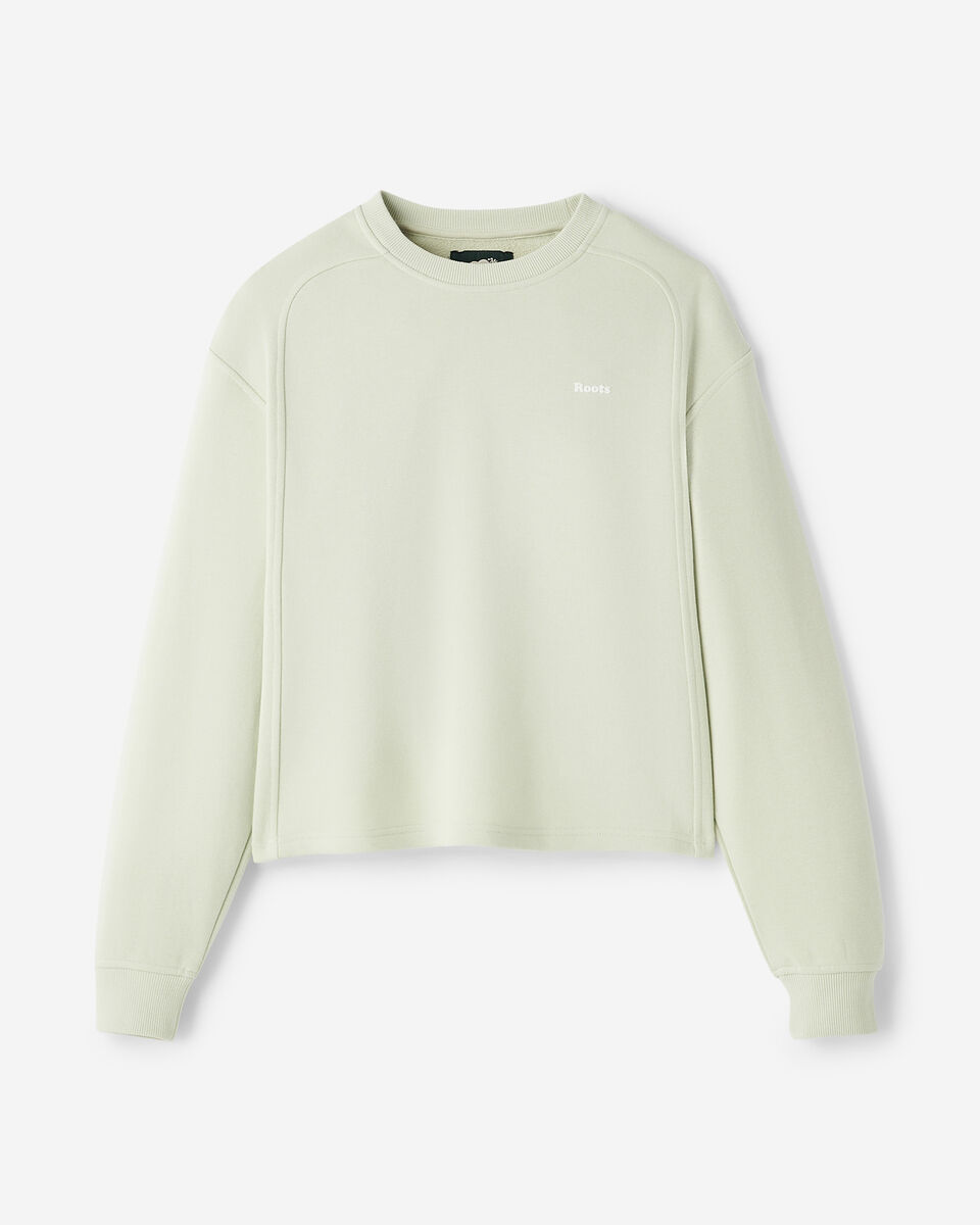 Chandail &agrave; col rond en molleton estival Nuage