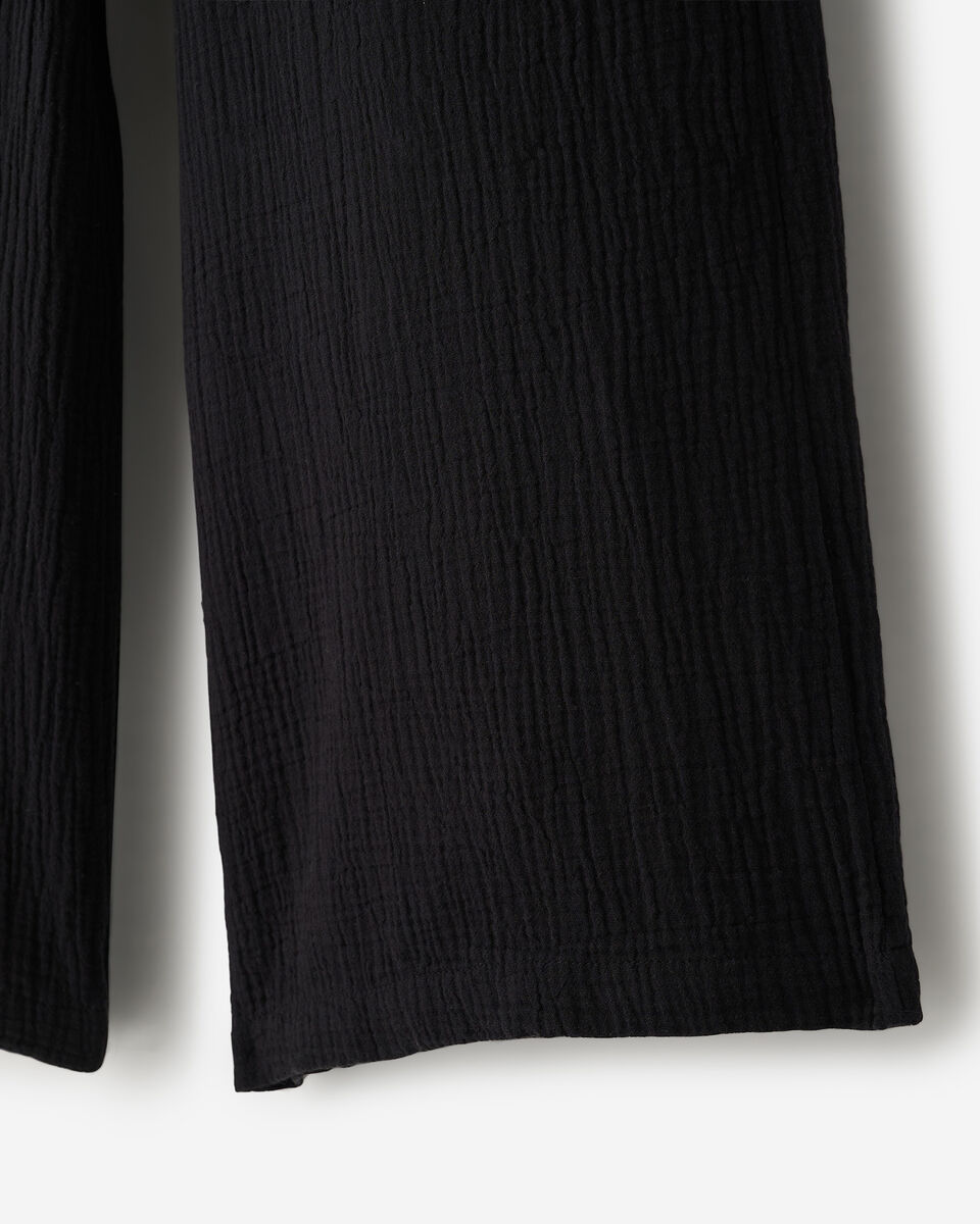Isla Cotton Gauze Wide Leg Pant