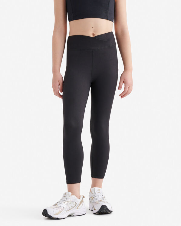 Girls Active Wrap Ankle Legging