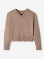 Bowen High V-Neck Sweater