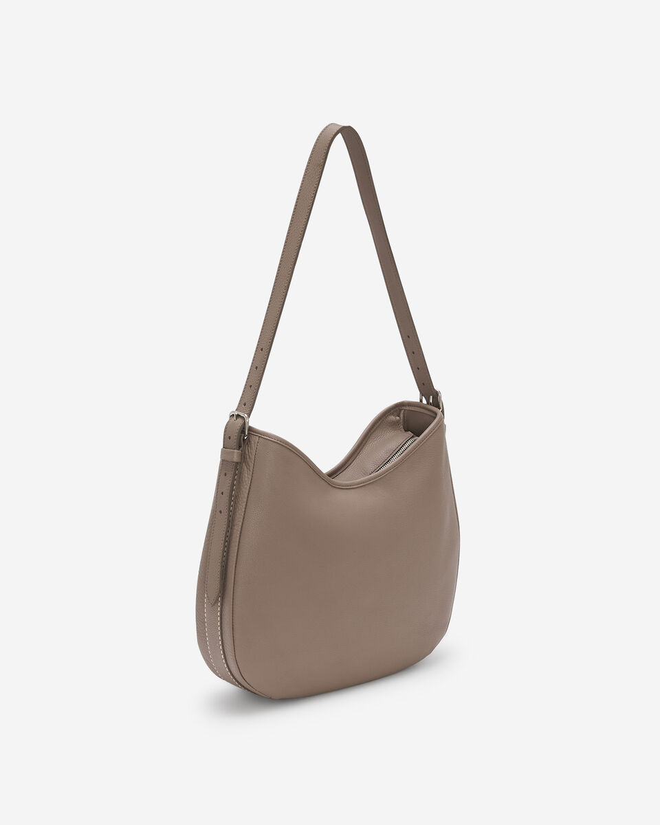 Grand sac Lexi en cuir Nuage