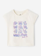 T-shirt Wild & Free pour fille