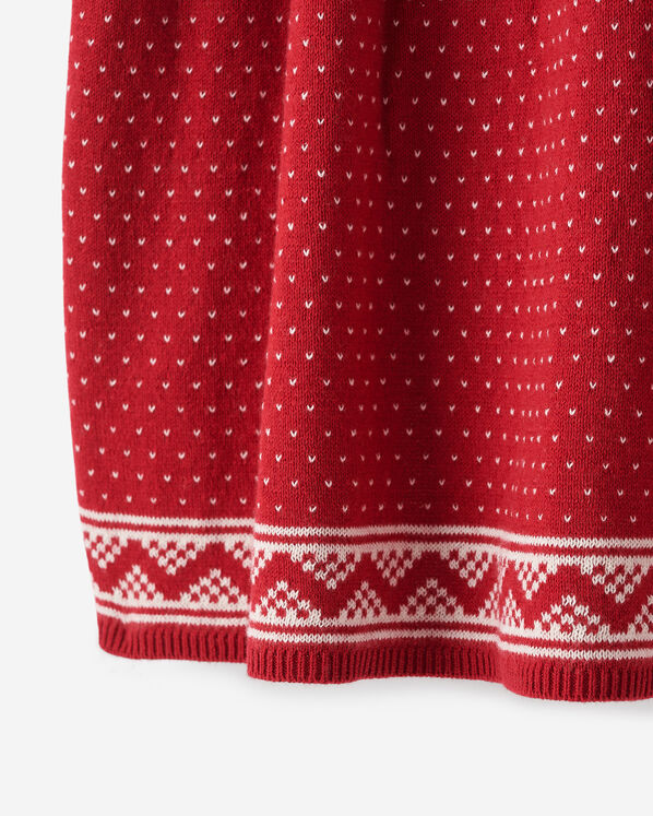 Girls Cabin Fair Isle Sweater Dress