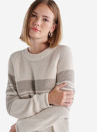 Cabin Stripe Shaker Crew Sweater