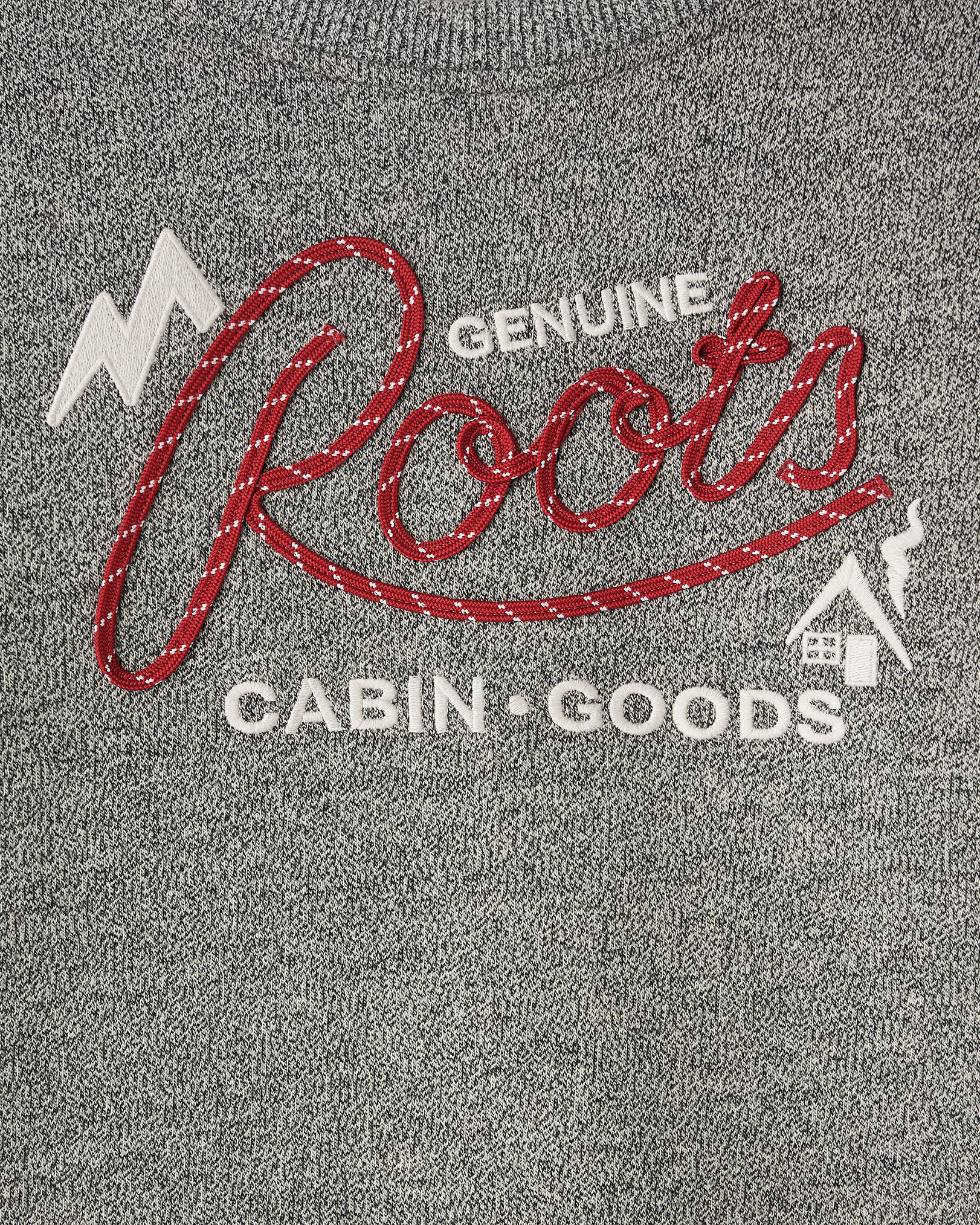 Kids Cabin Rope Applique Crew Sweatshirt