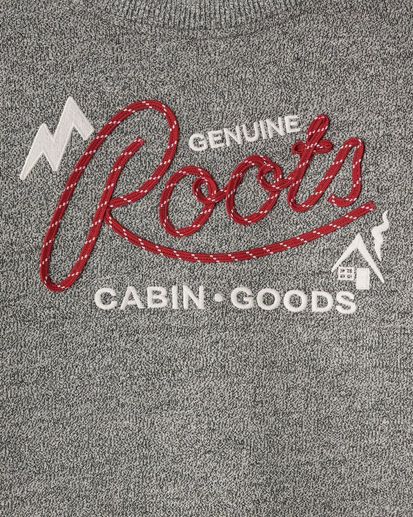Kids Cabin Rope Applique Crew Sweatshirt