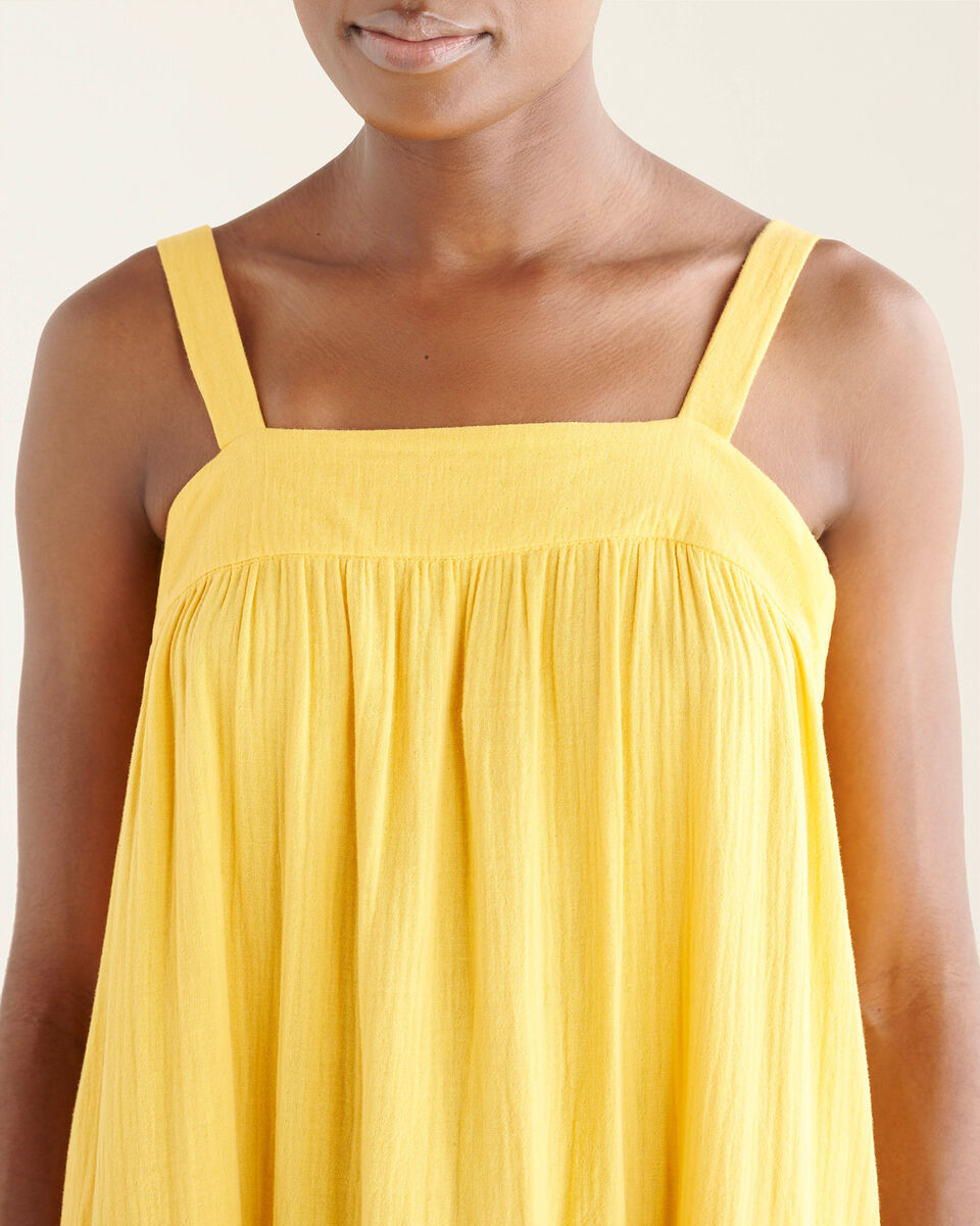 Roots Isla Cotton Gauze Tiered Dress. 7