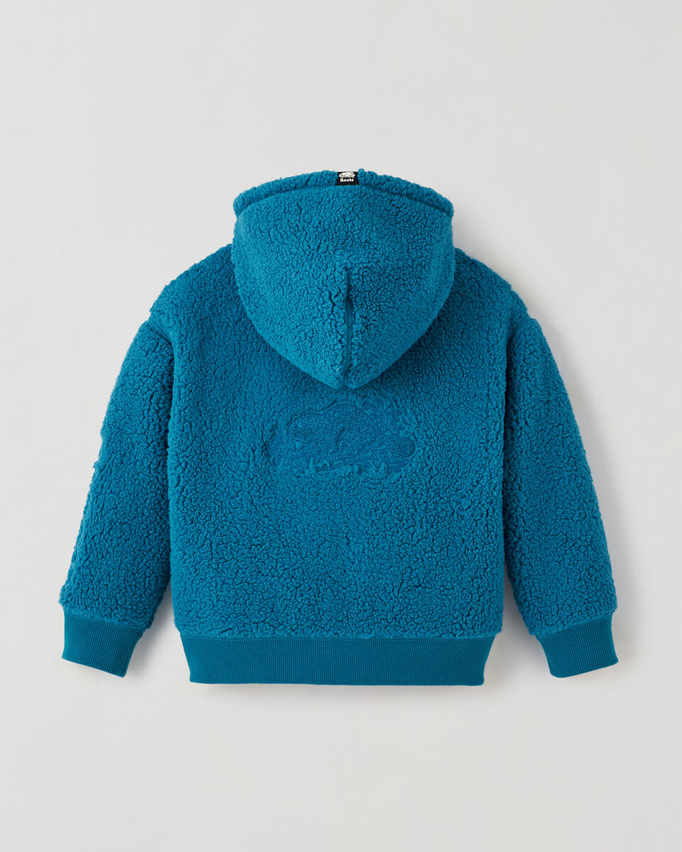 Toddler Sherpa Relaxed Zip Hoodie