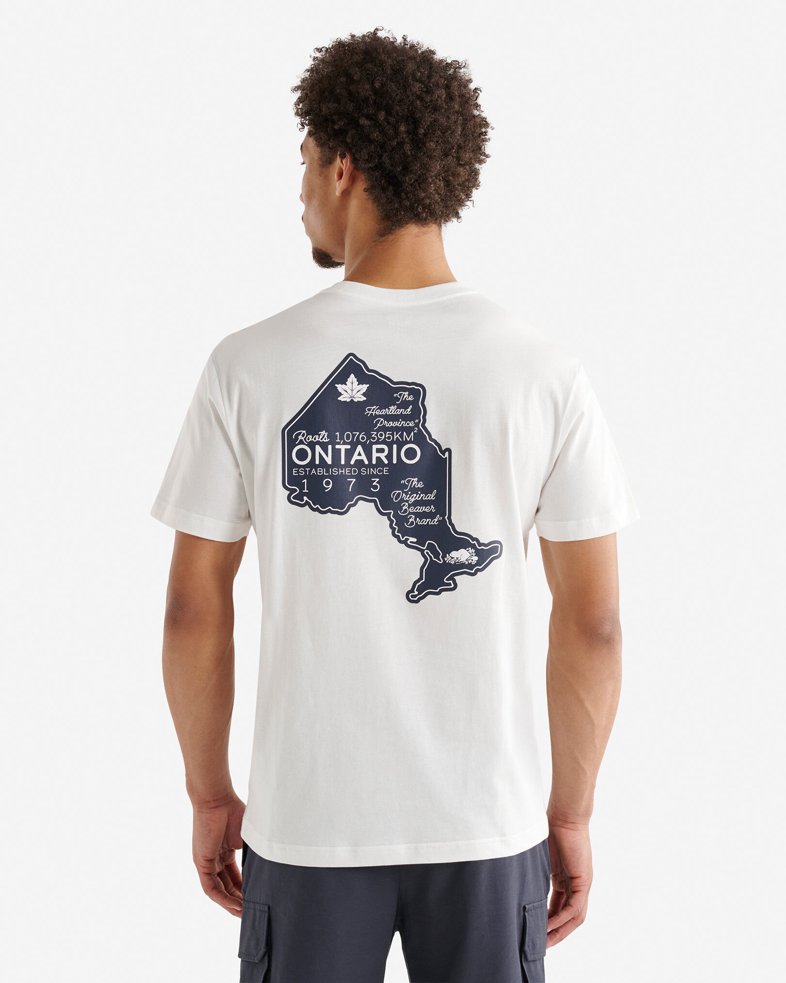 T-shirt Géographie du Canada pour homme