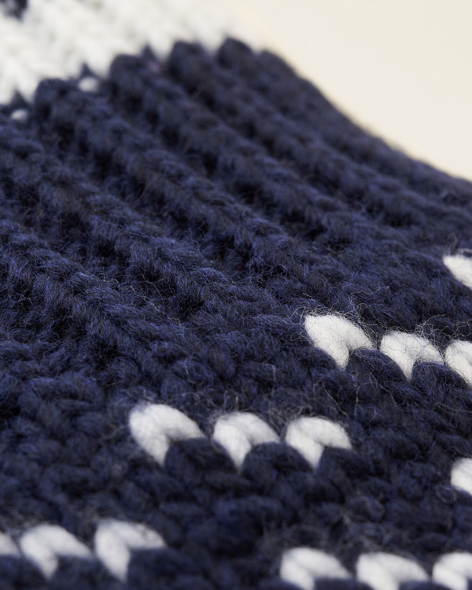 Falling Snow Stocking