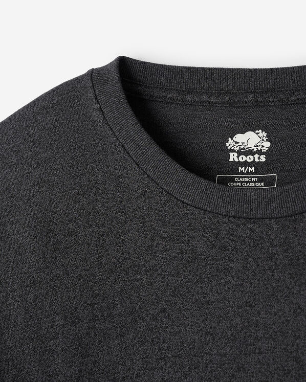 T-shirt &agrave; manches longues &agrave; motif poivr&eacute; en coton biologique pour homme