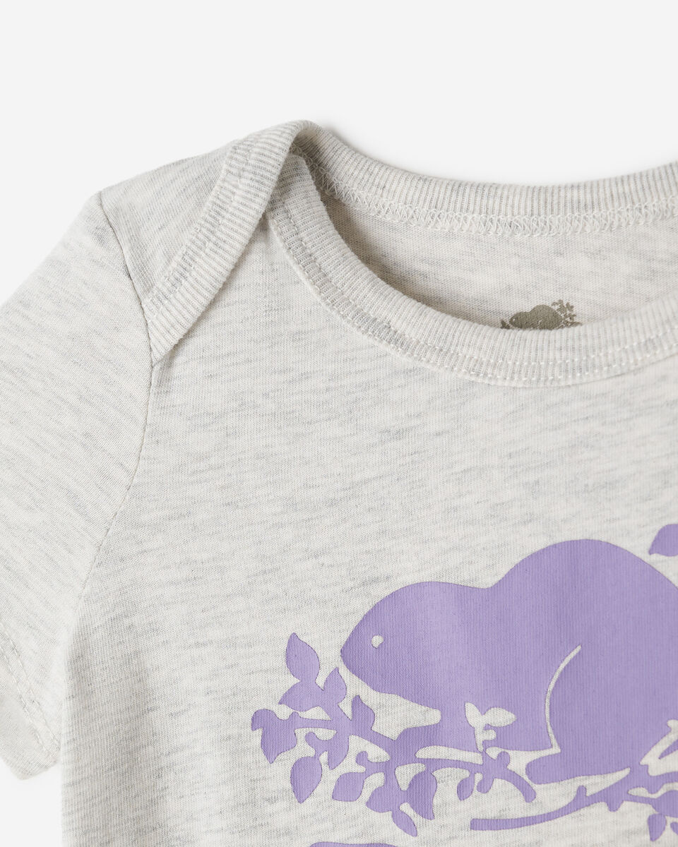 Baby Organic Cooper Beaver Bodysuit