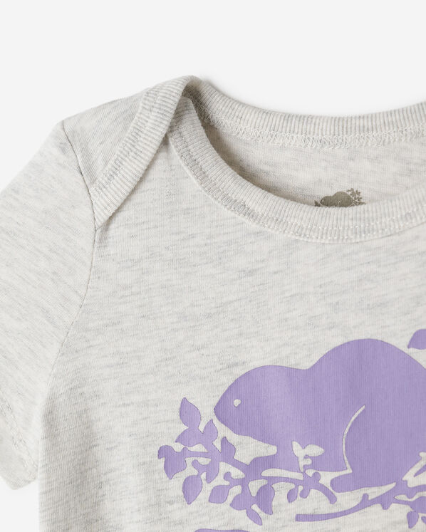 Combinaison Cooper le castor en coton bio pour bébés