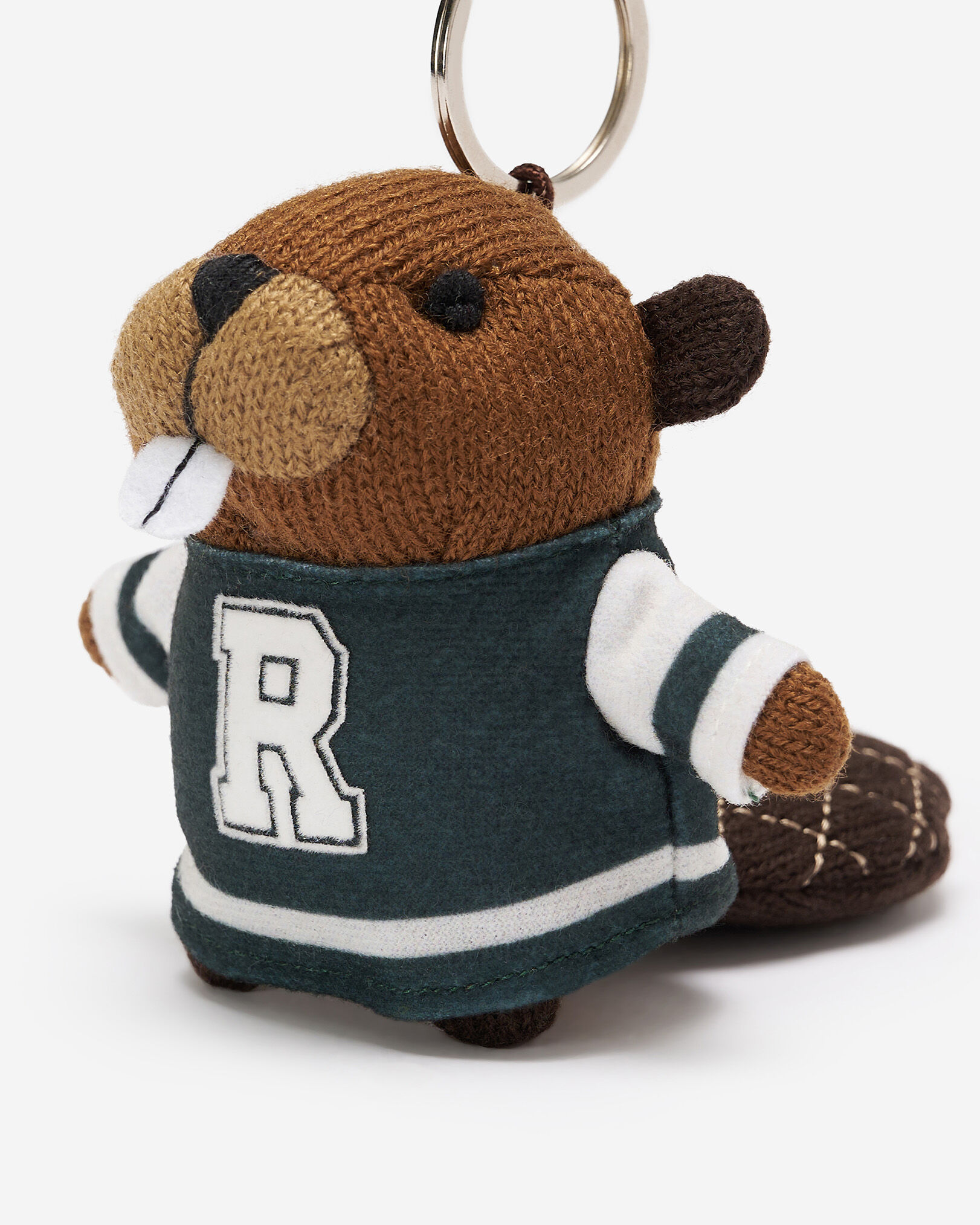 Varsity Beaver Keychain
