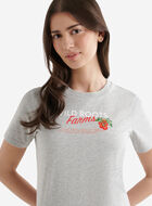 Womens Roots Fruit Stamp T-Shirt