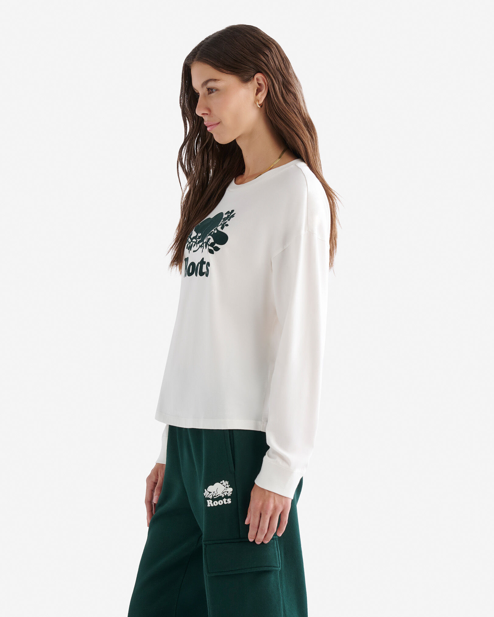 Womens Organic Cooper Long Sleeve T-shirt