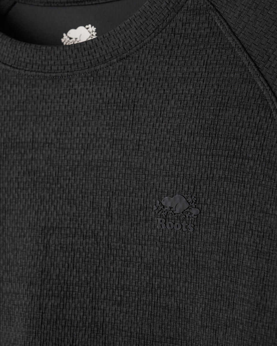 Active Textured Long Sleeve Top