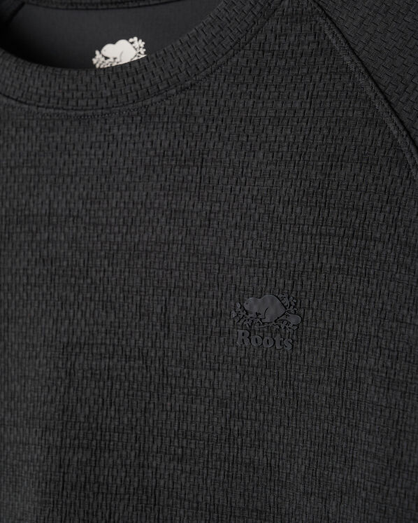 Chandail sport textur&eacute; &agrave; manches longues